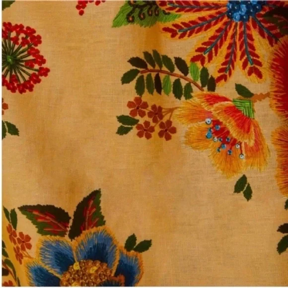 Delicate garden midi skirt - Picture 6 of 6